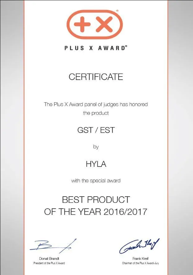 Plus X Award — najlepší produkt 2016/2017